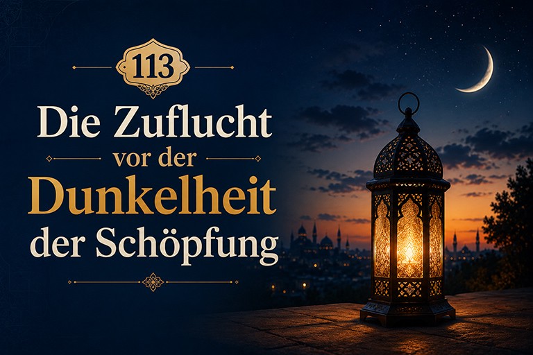 Sure 113 � Die Zuflucht vor der Dunkelheit der Schöpfung