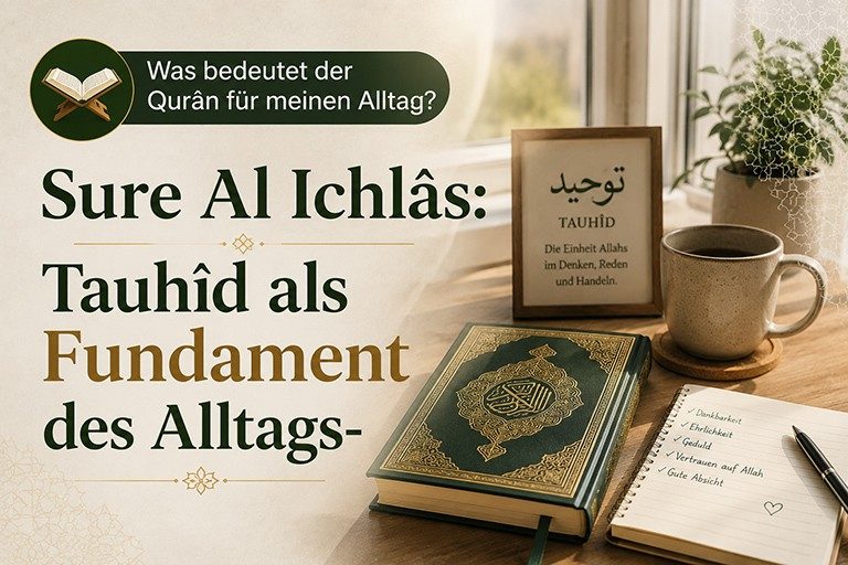 Was bedeutet der Qur�n f�r meinen Alltag? Sure Al Ichl�s: Tauh�d als Fundament des Alltags