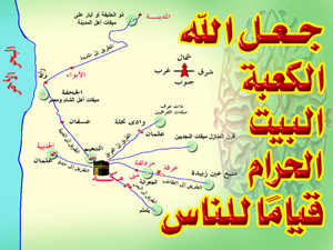 المواقيت الزمانية والمكانية
