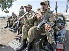 Pakistan troops killed in ambush 