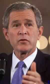 Bush Gives Stronger Conditional Backing for Palestinian State