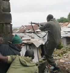 Shelling Greets Envoys in Liberia