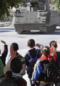 Israeli Troops Fire Rubber Bullets on Palestinian Schoolchildren