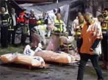 Nine Israelis Killed in Twin Blasts