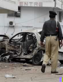 Karachi Time Bomb Kills Two