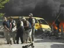 Twin Blasts Shake Central Baghdad