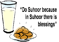 The Merit of Sahoor (Pre-dawn meal) - I